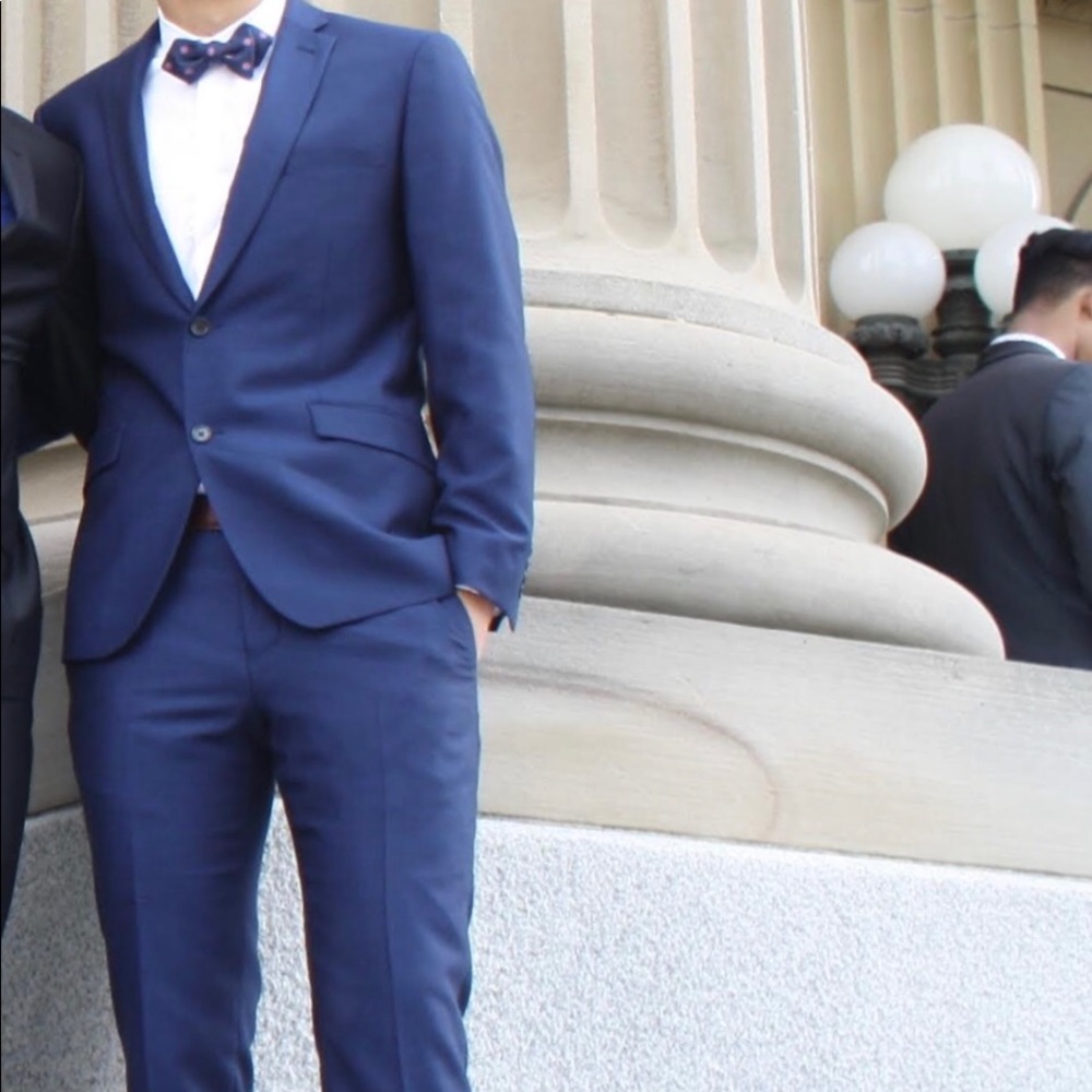 Blue Simons Semi Slim Suit